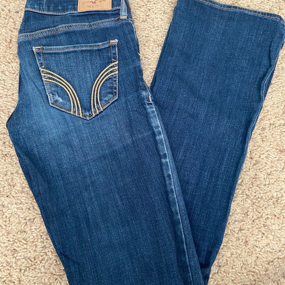 Hollister bell bottom jeans